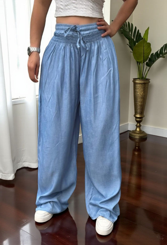 PANTALON PALAZZO LINO