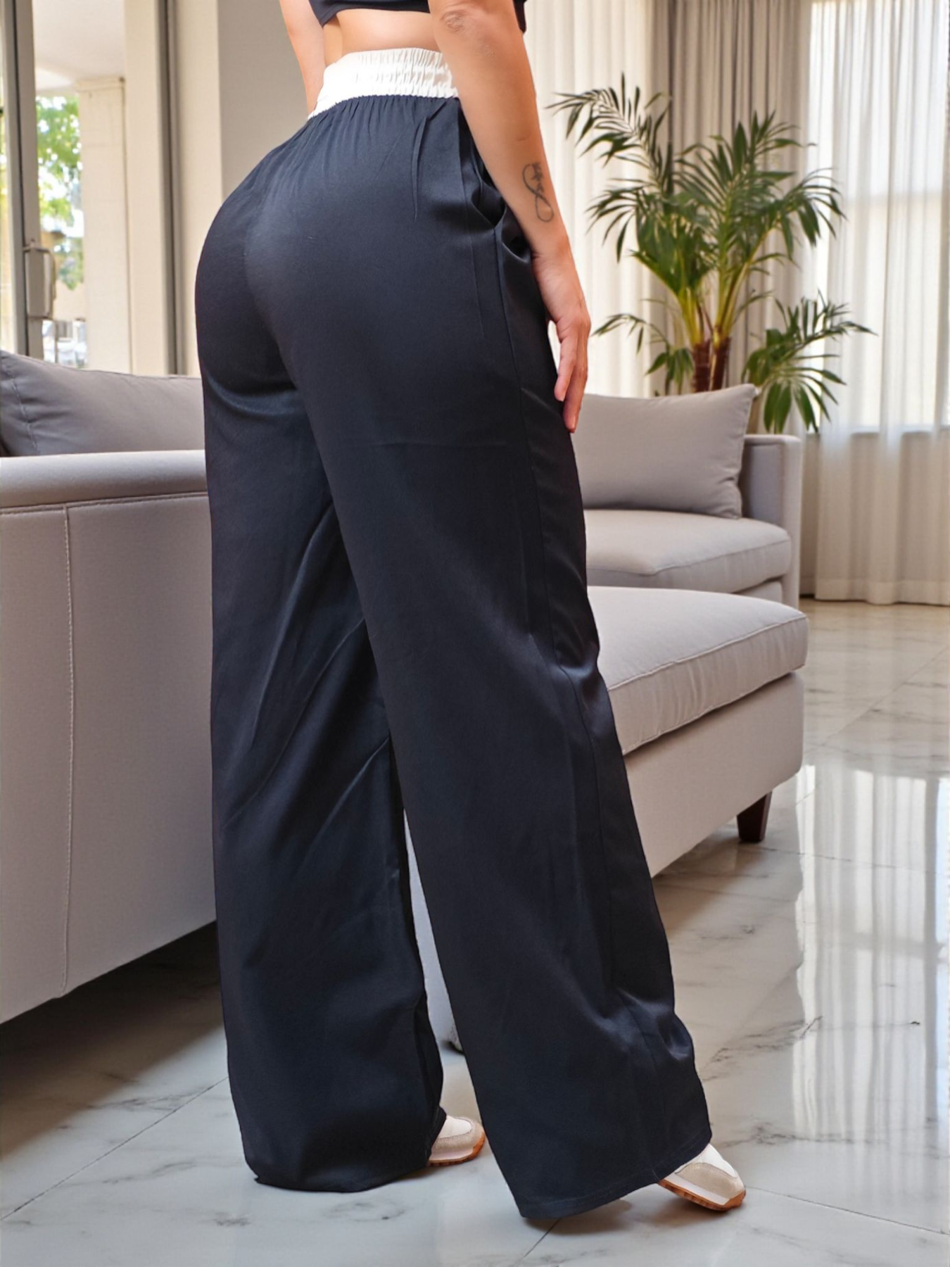 PANTALÓN POPELINA LUXE