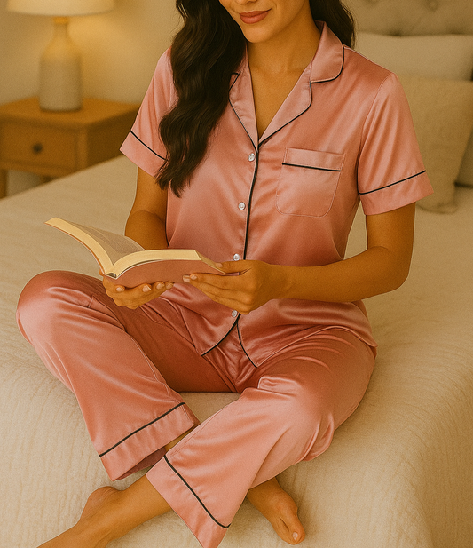 PIJAMAS SATIN LUXE